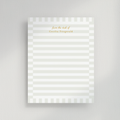 Stripes Notepad