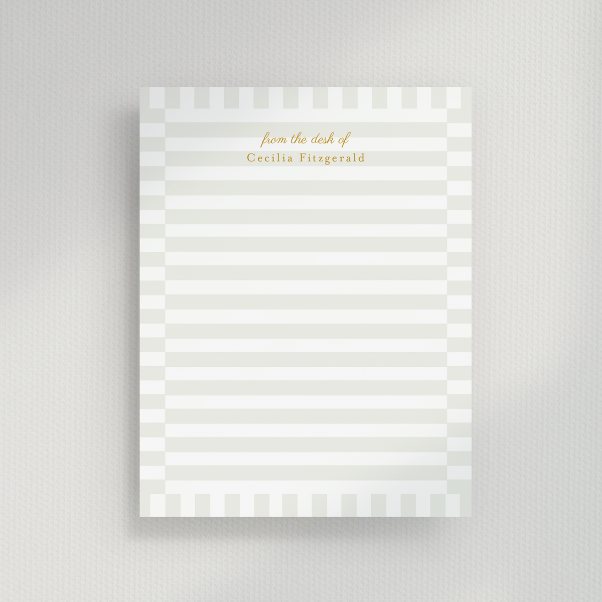 Stripes Notepad