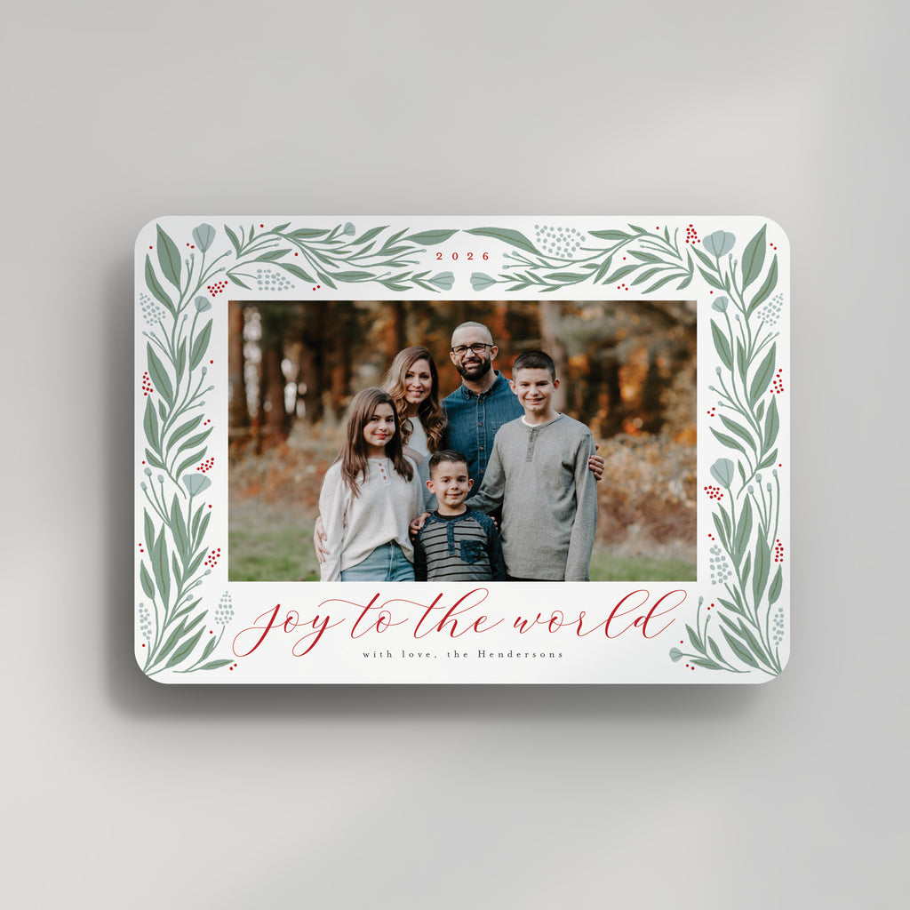 Festive Greenery Border