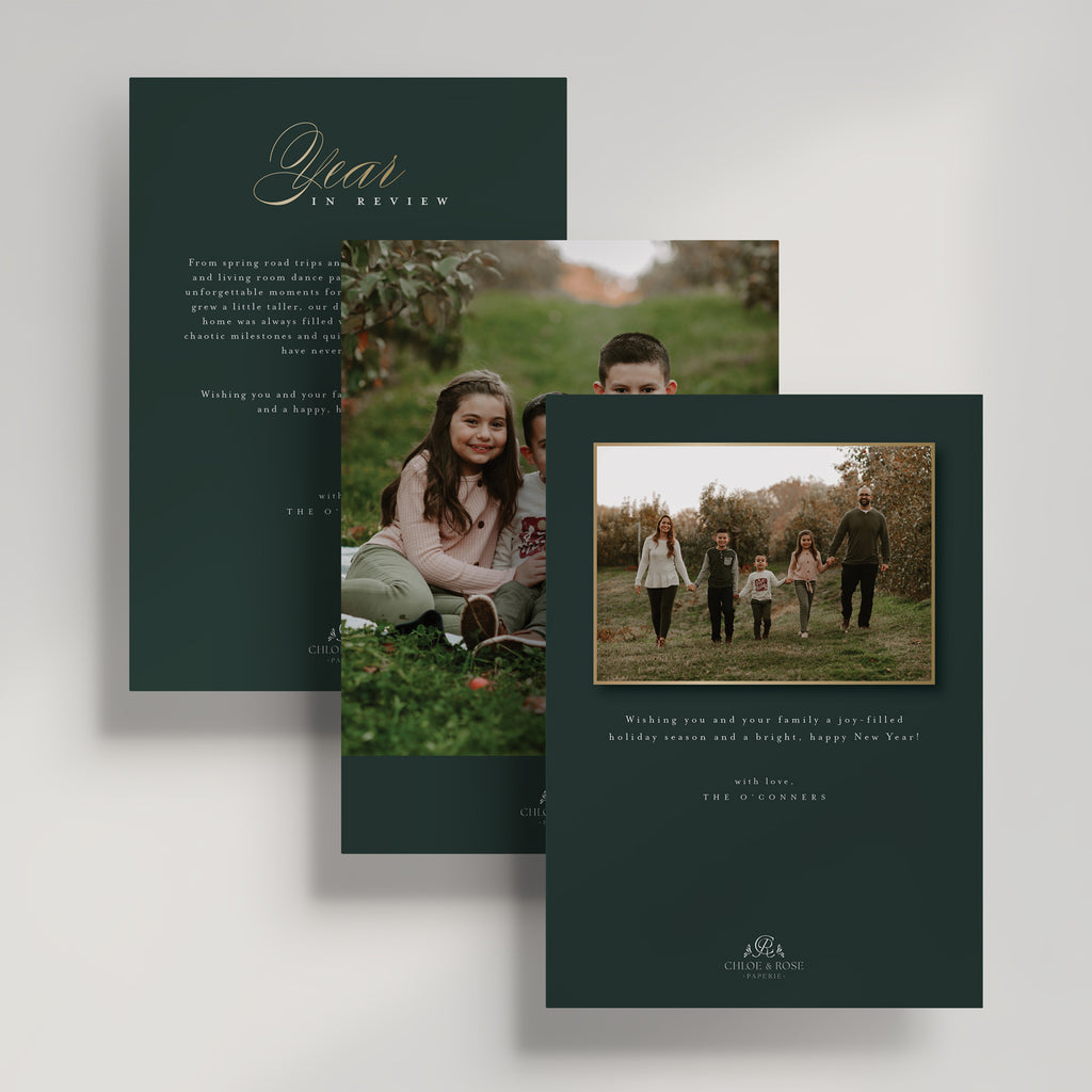 Photo Christmas: Classic Script