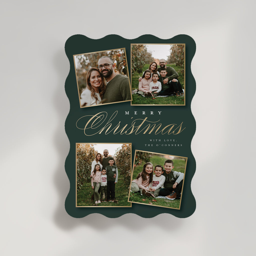 Photo Christmas: Classic Script